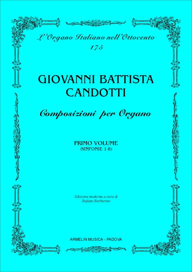 Armelin Musica Composizioni per Organo vol. 1 noty pro varhany