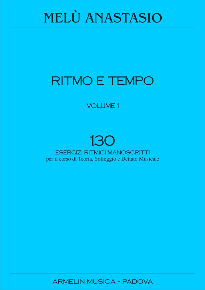 Armelin Musica Ritmo e Tempo vol. 1 učebnice rytmu