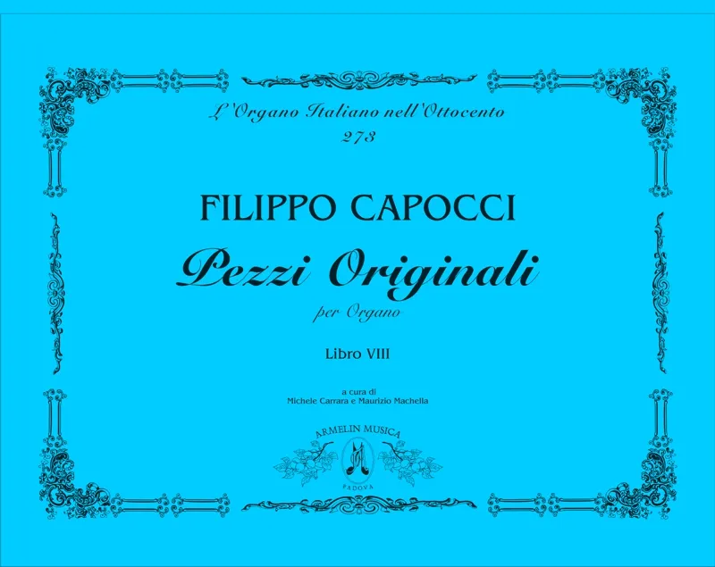 Armelin Musica Pezzi originali per organo vol. 8 noty
