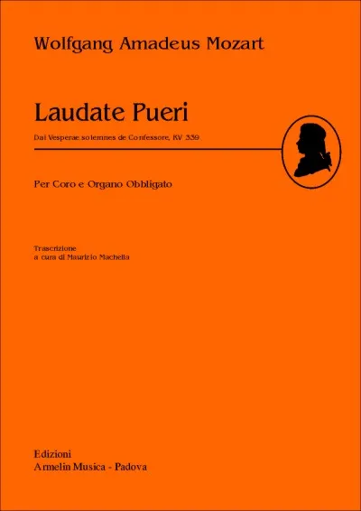 Armelin Musica Laudate Pueri KV 339 noty sborové