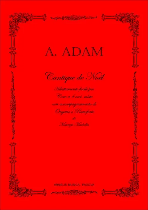 Armelin Musica Cantique de Noel noty pro sbor 4 hlasy