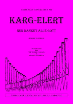 Armelin Musica Nun danket alle Gott noty pro varhany