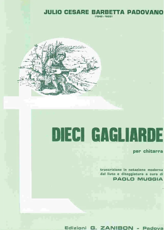 Armelin Musica Dieci gagliarde noty staré tance