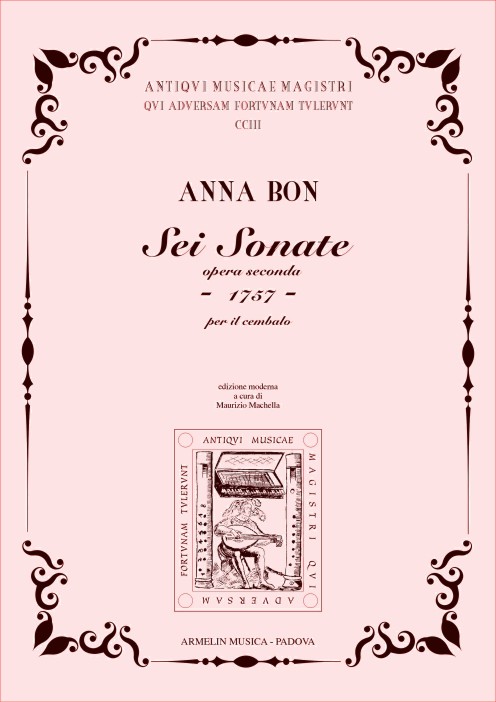 Armelin Musica 6 Sonate per Cembalo op. 2 noty