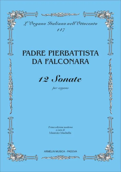 Armelin Musica 12 Sonate chrámové noty pro varhany