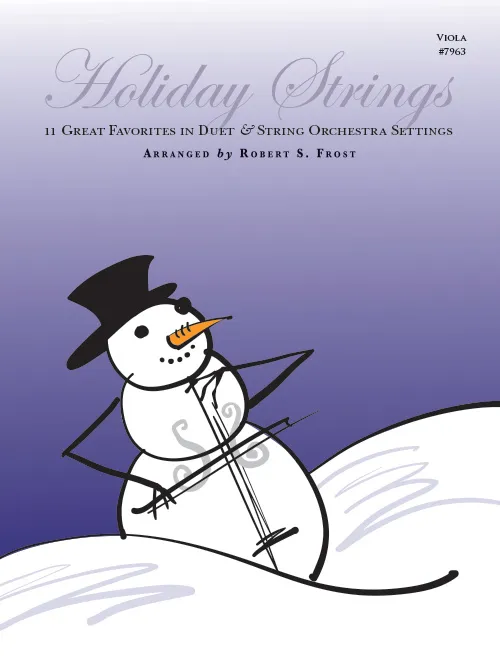 Kendor Music Holiday Strings noty viola vánoční