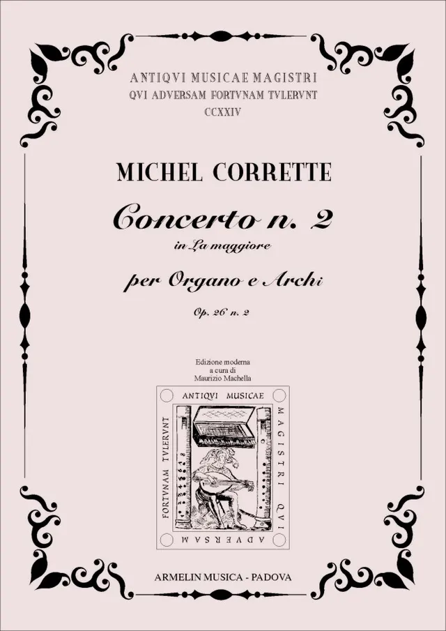 Armelin Musica Concerto n. 2 A dur op. 26/2 noty