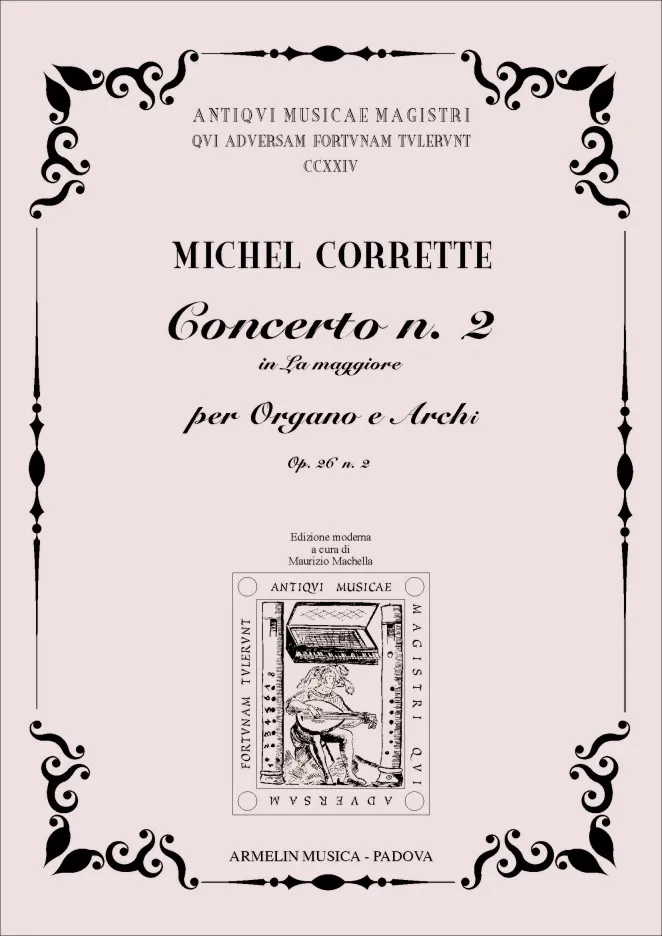 Armelin Musica Concerto n. 2 A dur op. 26/2 noty