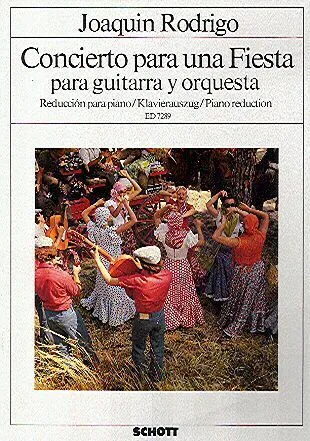 Ediciones Joaquín Rodrigo Concierto para una fiesta kytara výtah
