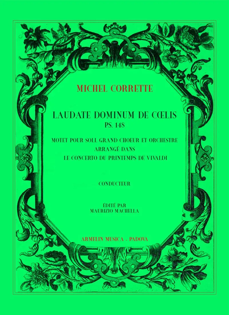 Armelin Musica Laudate Dominum de coelis PS. 148 noty