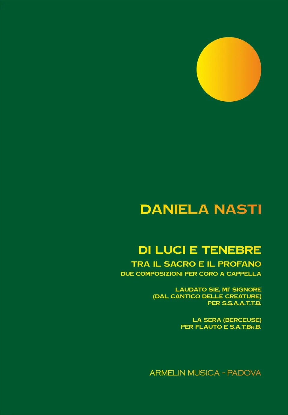 Armelin Musica Di luci e di tenebre noty moderní skladba