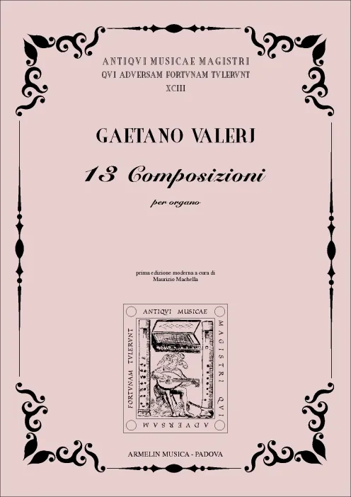 Armelin Musica 13 Composizioni pro varhany noty