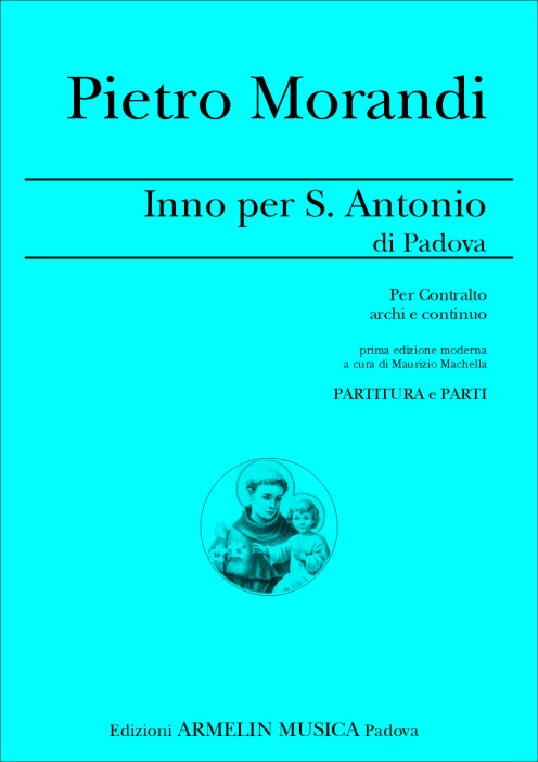 Armelin Musica Inno per S.Antonio di Padova partitura