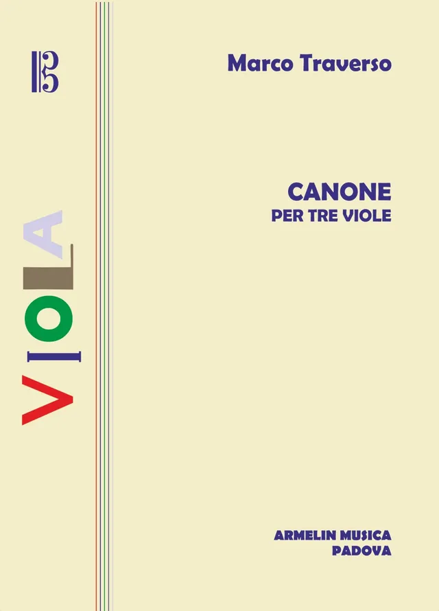 Armelin Musica Canone per 3 Viole noty pro violu trio