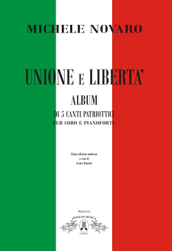 Armelin Musica Unione e Libertà noty pro sbor