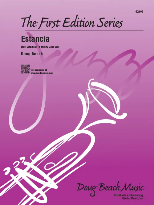 Kendor Music Estancia noty pro jazz band latin rock