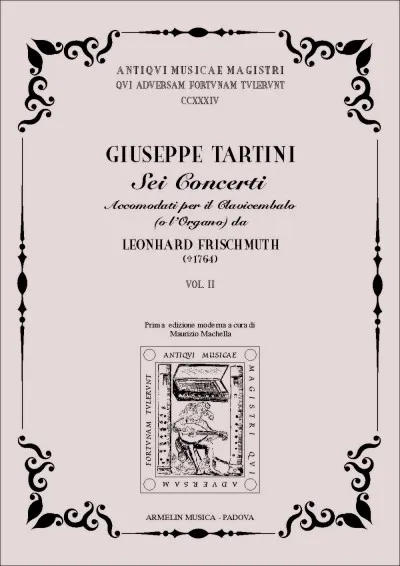 Armelin Musica Sei Concerti del Sig. Tartini op.4 Volume 2 noty