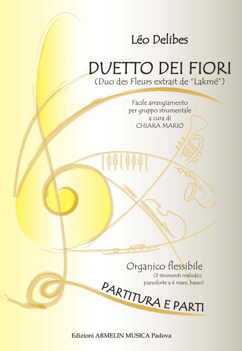 Armelin Musica Duo des fleurs Lakmé noty pro varhany