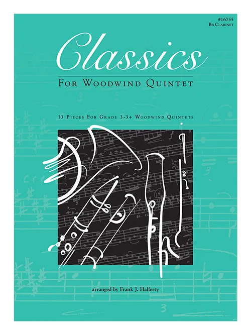 Classics for Woodwind Quintet noty Bb klarinet