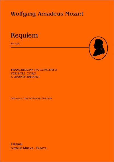 Armelin Musica Requiem KV 626 noty vokální partitura