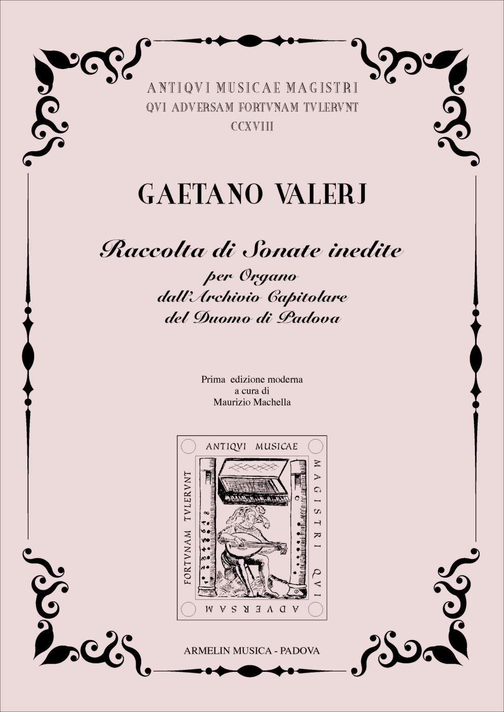Armelin Musica Sonate inedite per Organo noty pro varhany