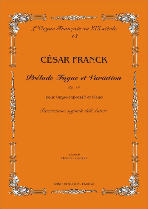 Armelin Musica Prélude Fugue Variations op. 18 noty