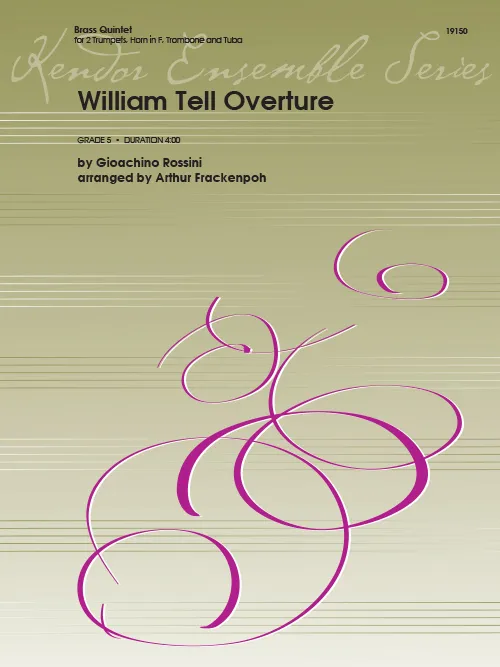 Kendor Music William Tell Overture noty pro žesťové kvinteto