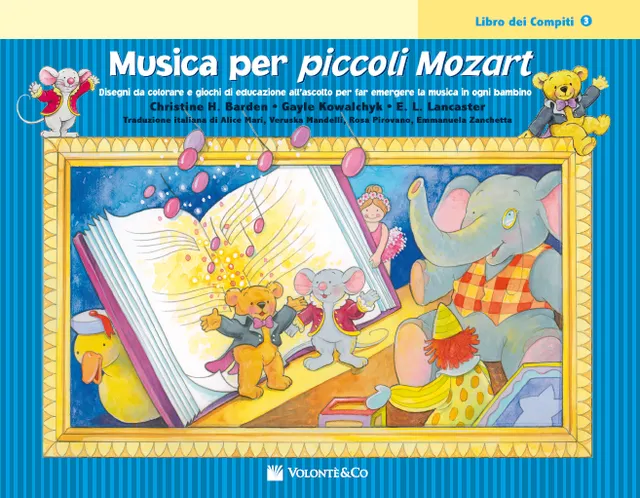 Volonte & Co Piccoli Mozart 3 pracovní sešit pro klavír