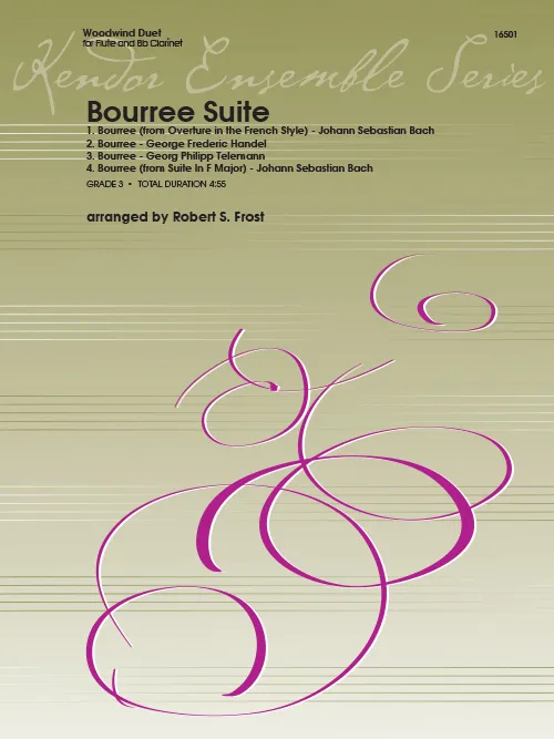 Kendor Music Bourree Suite noty pro flétnu a klarinet