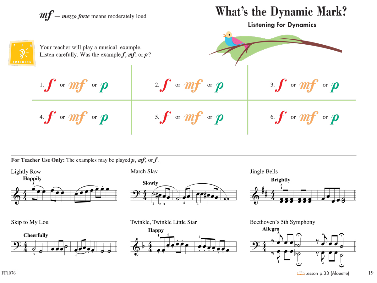Faber Piano Adventures Primer Theory Book noty 2. vydání