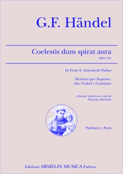 Armelin Musica Coelestis dum spirat aura HWV 231 noty partitura