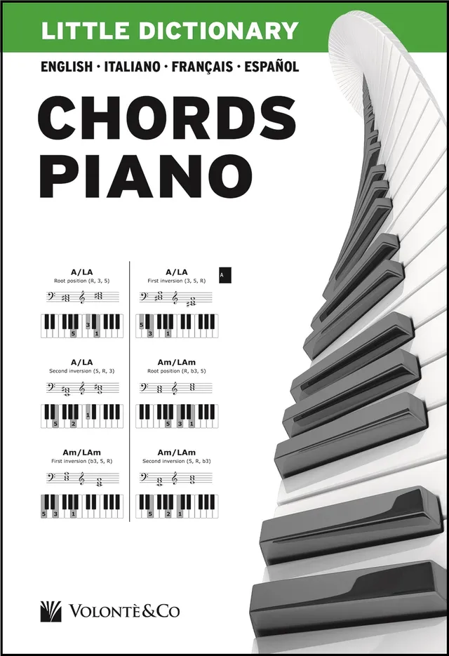 Volonte & Co Little Dictionary Chords Piano noty akordy pro klavír