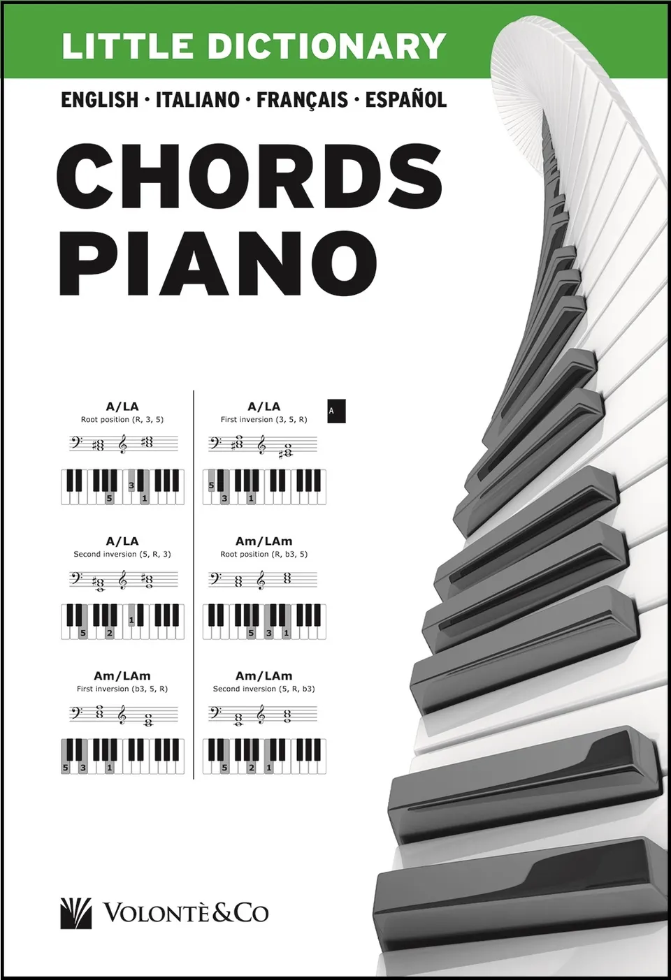 Volonte & Co Little Dictionary Chords Piano noty akordy pro klavír