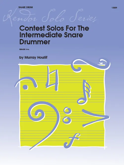 Kendor Music Contest Solos Intermediate Snare noty 10 sól