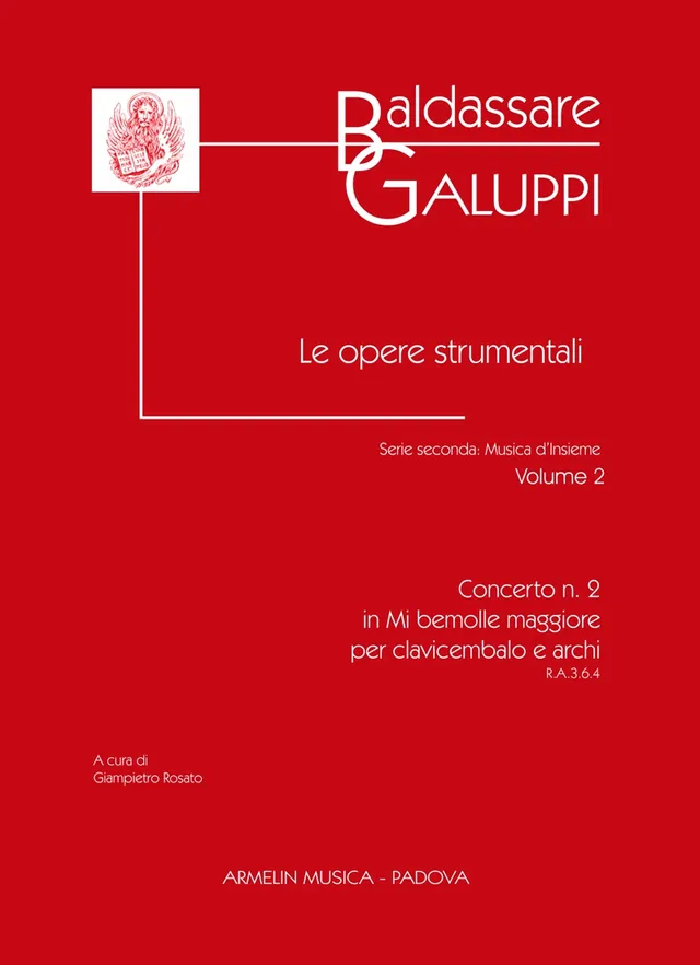 Armelin Musica Opere Strumentali Vol. 2 noty soubor