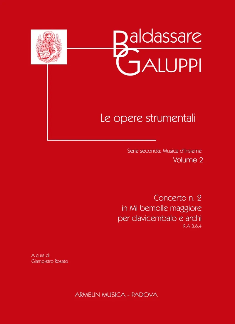 Armelin Musica Opere Strumentali Vol. 2 noty soubor