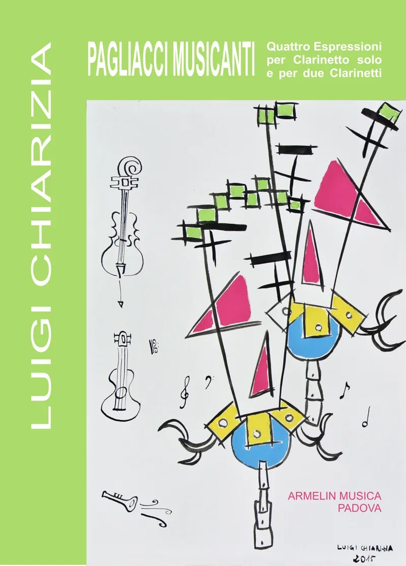 Armelin Musica Pagliacci musicanti noty pro klarinet