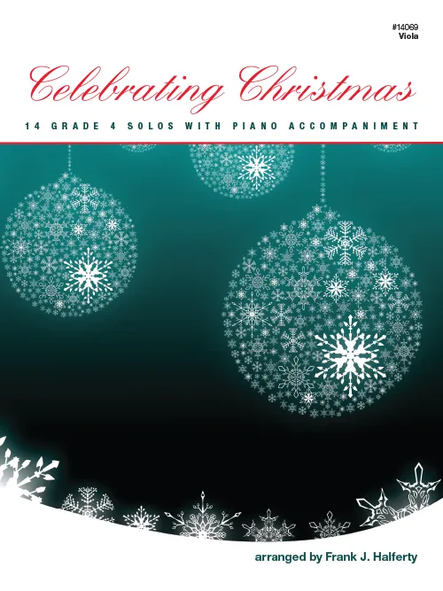Kendor Music Celebrating Christmas noty viola klavír