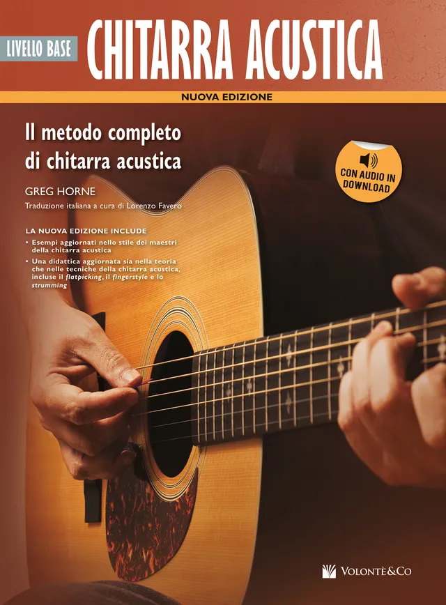 Volonte & Co Chitarra Acustica Base škola hry s audiem