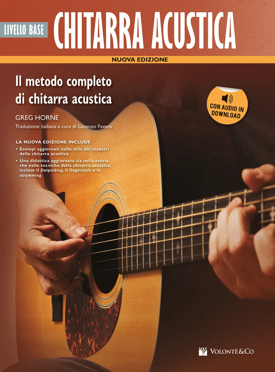 Volonte & Co Chitarra Acustica Base škola hry s audiem