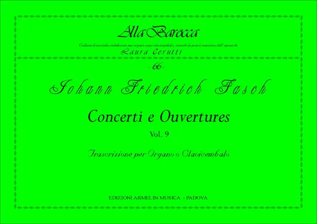 Armelin Musica Concerti e Ouvertures Vol. 9 partitura