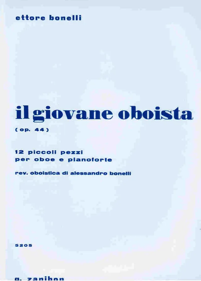 Armelin Musica Il giovane oboista op. 44 noty hoboj