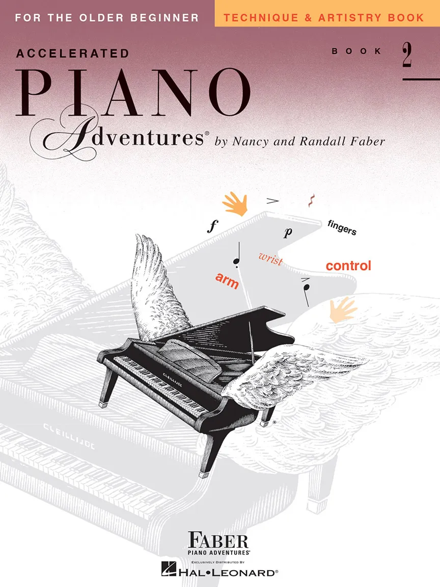 Faber Accelerated Piano Adventures Technique & Artistry 2 noty