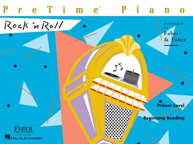 Faber PreTime Piano Rock'n'Roll noty klavír začátečníci
