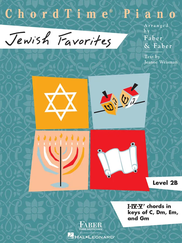 ChordTime Piano Jewish Favorites noty pro klavír 2B
