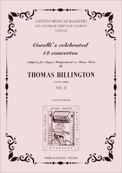 Armelin Musica Corelli Twelve Concertos vol. 2 noty pro varhany