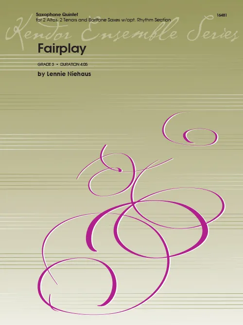 Kendor Music Fairplay noty saxofony swing kvintet