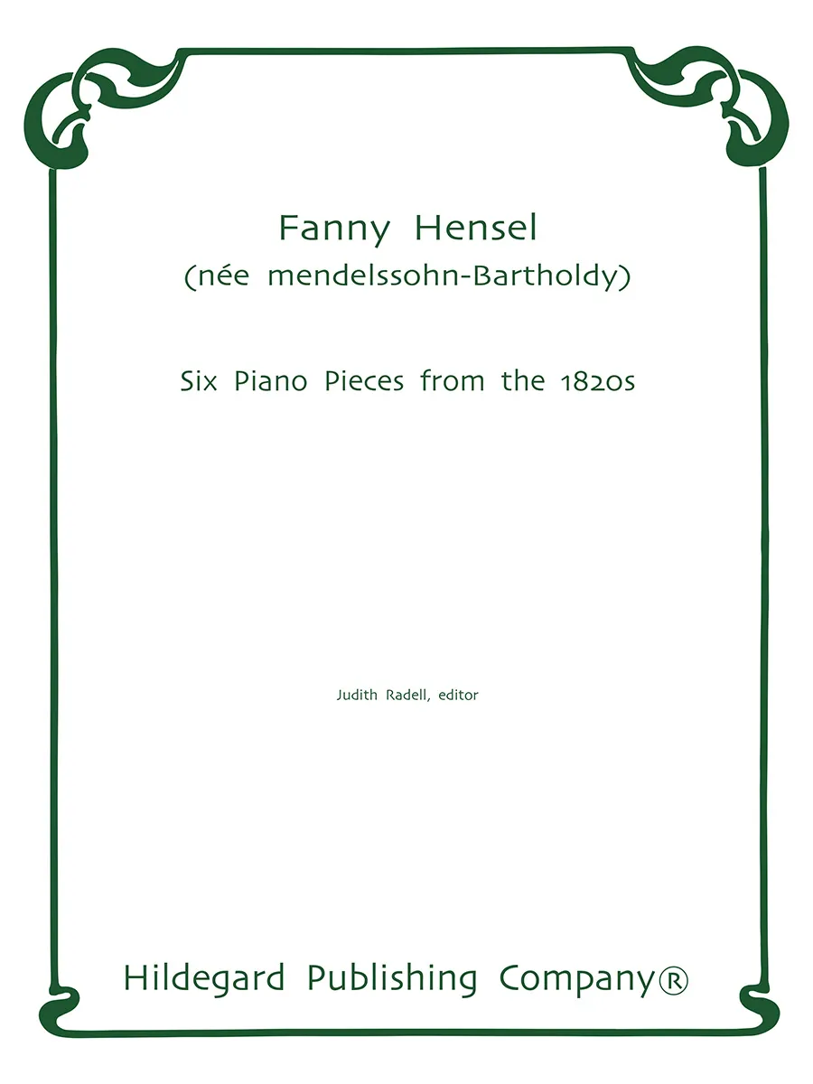 Hildegard Publishing Company Six Piano Pieces Hensel noty pro klavír