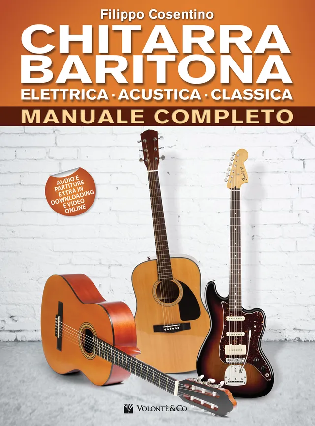 Volonte & Co Chitarra Baritona škola hry kompletní manuál