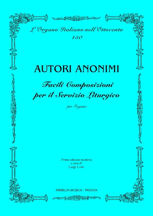 Armelin Musica Facili composizioni per il servizio liturgico noty